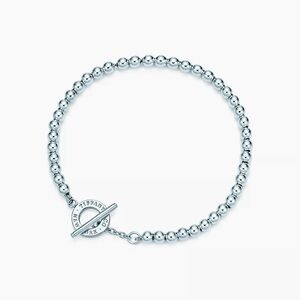Never worn Tiffany & Co Toggle Bead Bracelet in Sterling Silver $285